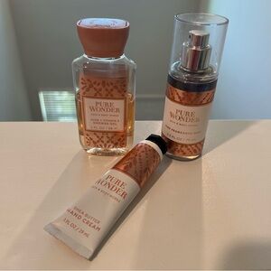 Bath & Body Works Pure Wonder Travel Set